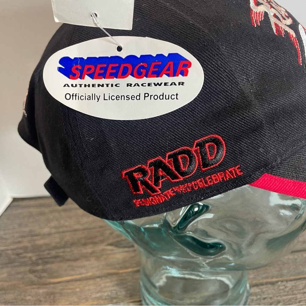 Speed Racer Embroidered Black Cap. Racewear. OS. NWT. - Picture 8 of 12